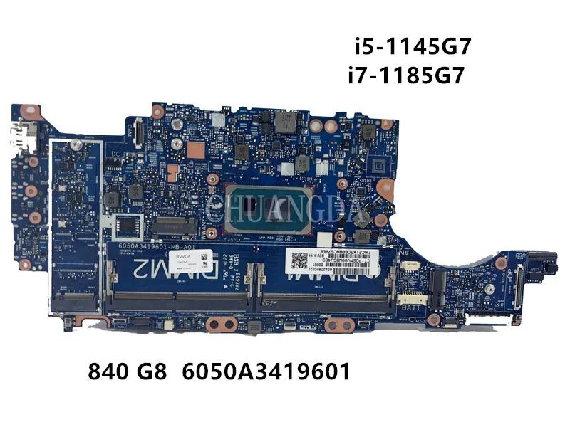 HP ProBook 840 G8 Ʈ , N19883-601 M36405-601 N19885-601 6050A3419601 SRK03 i5-1145G7 SRK1F i7-1185G7motherb